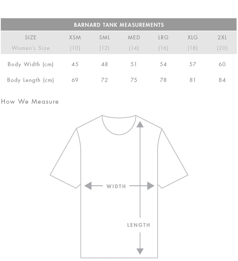 HCG Bernard Tank Top (Printed on AS Colour) PRE-ORDER